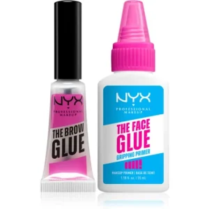 Vedd meg most NYX Professional MakeupBrow & Face Glue szett