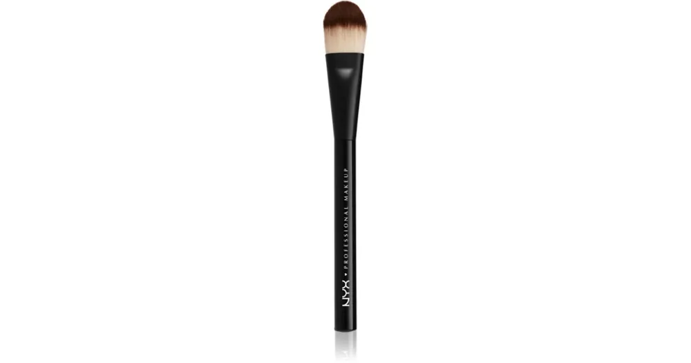 Vedd meg online NYX Professional MakeupPro Brush lapos make-up ecset