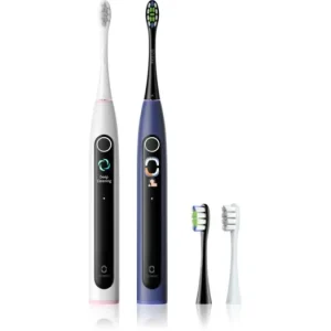 Kihagyhatatlan ajánlat OcleanX Lite Duo Set sonic fogkefe + tartalék fej Blue+Grey