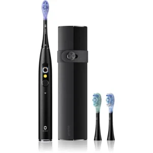 OcleanX Ultra 20 Set sonic fogkefe + 2 tartalékfej utazó tokkal Black Akciós ár