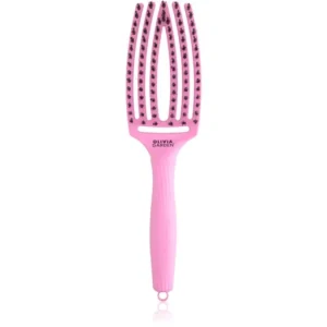 Nézd meg most Olivia GardenFingerbrush ThinkPink Boar & Nylon Pink Tokyo hajkefe