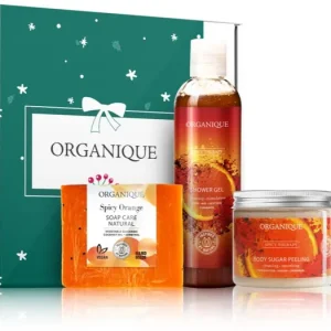 Expressz szállítás OrganiqueGift Set Cozy Winter Spice karácsonyi ajándékszett testre