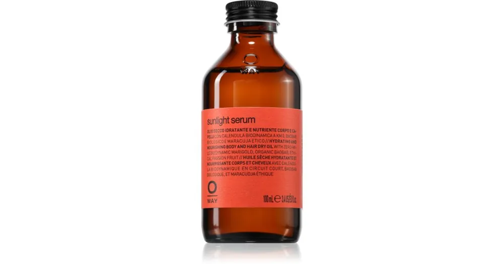 OwaySunWay Sunlight Serum száraz olaj hajra és a testre Kedvezményes ár