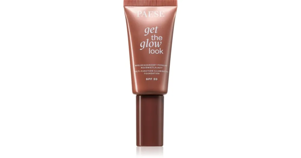 Gyors szállítás PaeseGet The Glow Look Illuminating Foundation könnyű alapozó világosító hatással SPF 20