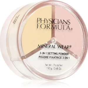 Azonnali szállítás Physicians FormulaMineral Wear® Diamond ásványi púder 3 az 1-ben