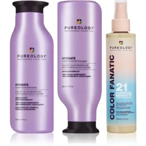 PureologyHydrate full routine szett a hidratálásért és a fényért minden hajtípusra Kedvezmény
