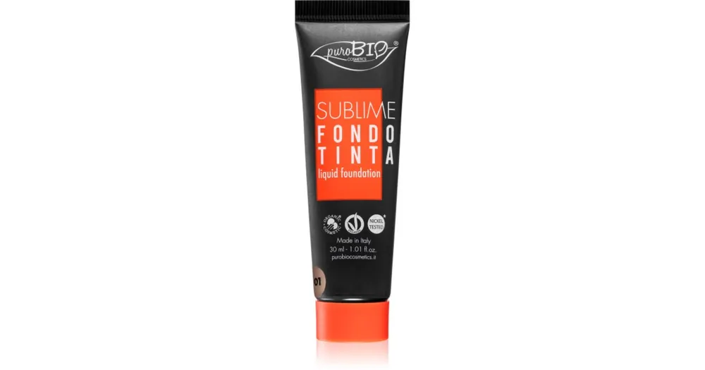 Biztonságos vásárlás puroBIO CosmeticsSublime folyékony make-up