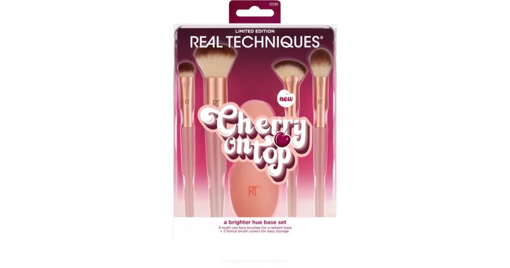 Real TechniquesCherry On Top A Brighter Hue Base Set ecset szett Akciós ár