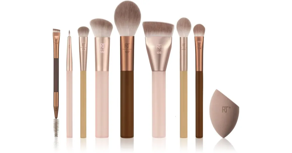 Vásárlói kedvenc Real TechniquesNew Nudes All Angles Face Set ecset szett