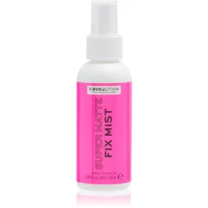 RevolutionSuper Matte Fix Mist alapozóbázis és fixálóspray egyben matt hatással Biztonságos vásárlás