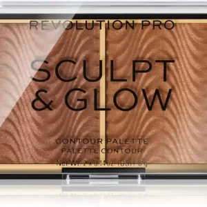 Kedvezmény Revolution PROSculpt And Glow kontúrozó és élénkítő paletta