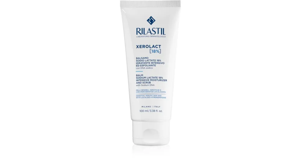 Exkluzív ajánlat RilastilXerolact 18% Sodium Lactate puhító balzsam bőrkeményedés ellen