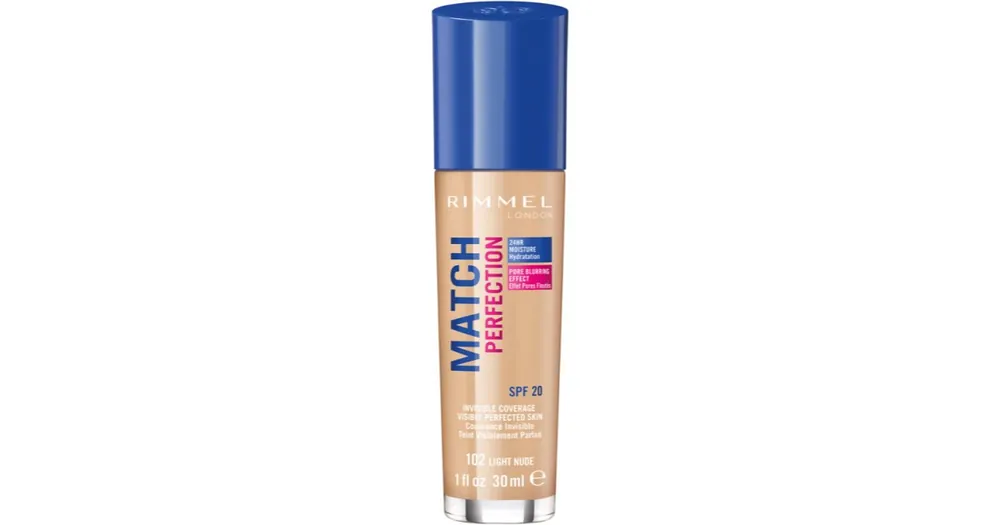 RimmelMatch Perfection folyékony make-up SPF 20 Bestseller
