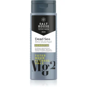 Salt HouseDead Sea Men fürdőgél férfiaknak 3 az 1-ben Prémium