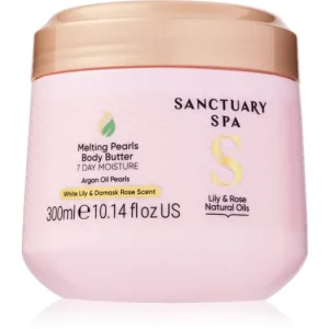 Kedvezmény Sanctuary SpaLily & Rose Natural Oils intenzív hidratáló testvaj