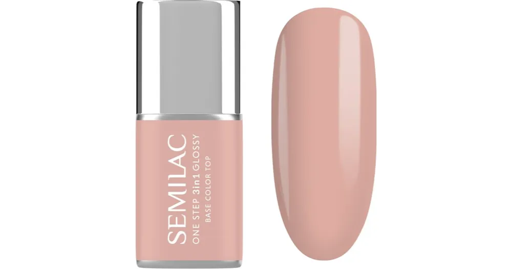 SemilacOne Step 3in1 Glossy géles körömlakk Vedd meg online