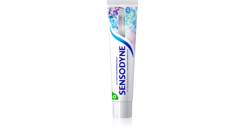 Végkiárusítás SensodyneExtra Whitening fogfehérítő paszta fluoriddal érzékeny fogakra
