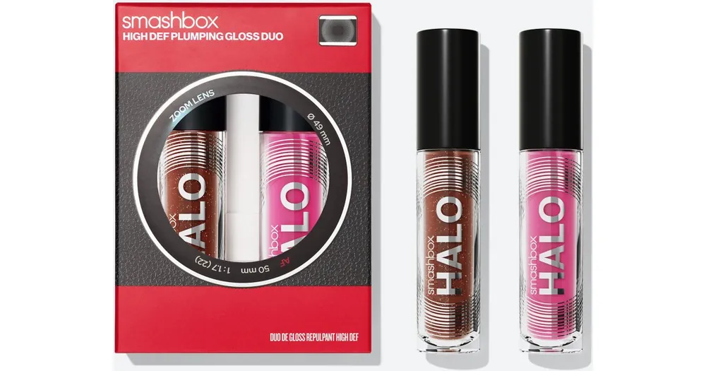 SmashboxHoliday High-Def Plumping Gloss Duo ajándékszett az ajkakra Exkluzív ajánlat