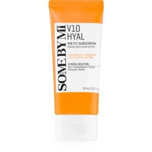 Some By MiV10 Hyal Air Fit Sunscreen gyengéd védő arckrém SPF 50+ Biztonságos fizetés