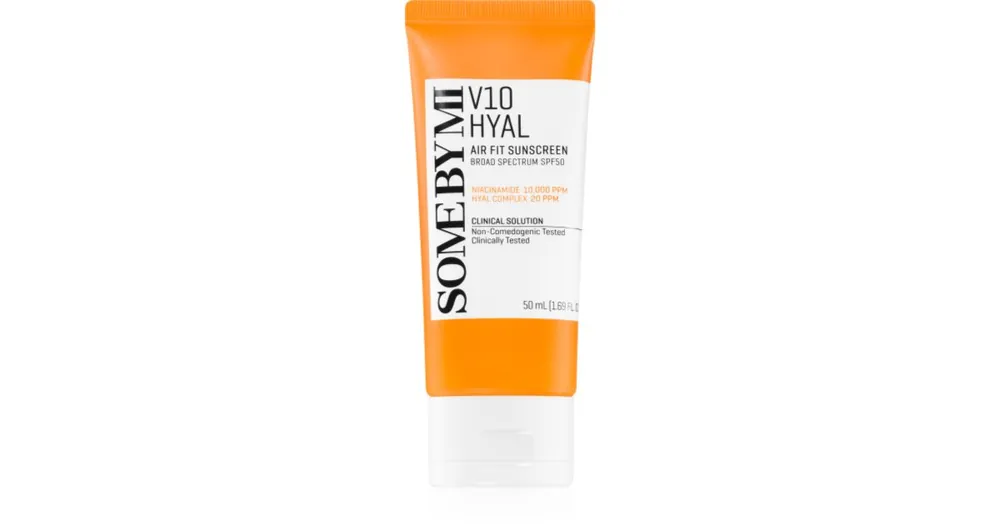 Some By MiV10 Hyal Air Fit Sunscreen gyengéd védő arckrém SPF 50+ Biztonságos fizetés