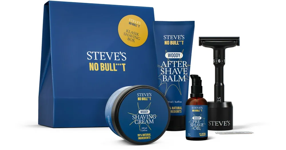 Steve‘sNo Bull***t Ultrabox Classic ajándékszett borotválkozáshoz Rendeld meg most