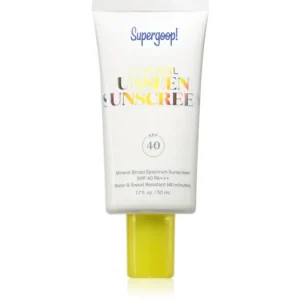 Supergoop!Mineral Unseen Sunscreen ásványi napozó krém SPF 40 Szezonális akció