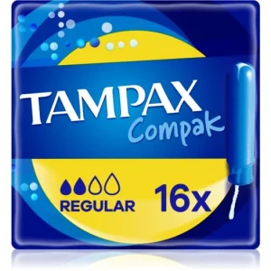 Azonnali szállítás TampaxCompak Regular tamponok applikátorral