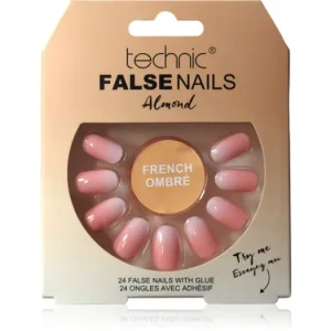 Újdonság Technic CosmeticsFalse Nails Almond műköröm
