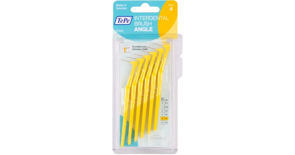 Kiárusítás TePeAngle Size 4 fogköztisztító kefék
