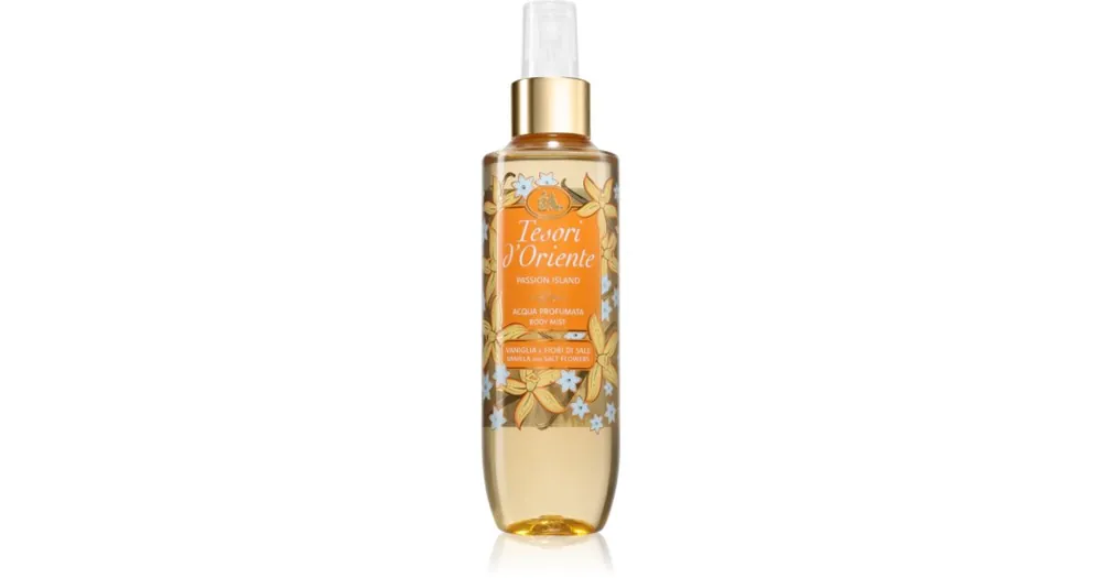 Tesori d‘OrientePassion Island Body Mist testápoló spray hölgyeknek Ne maradj le