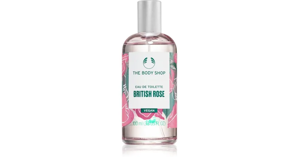 The Body ShopBritish Rose EDT Eau de Toilette virág illattal hölgyeknek Expressz szállítás
