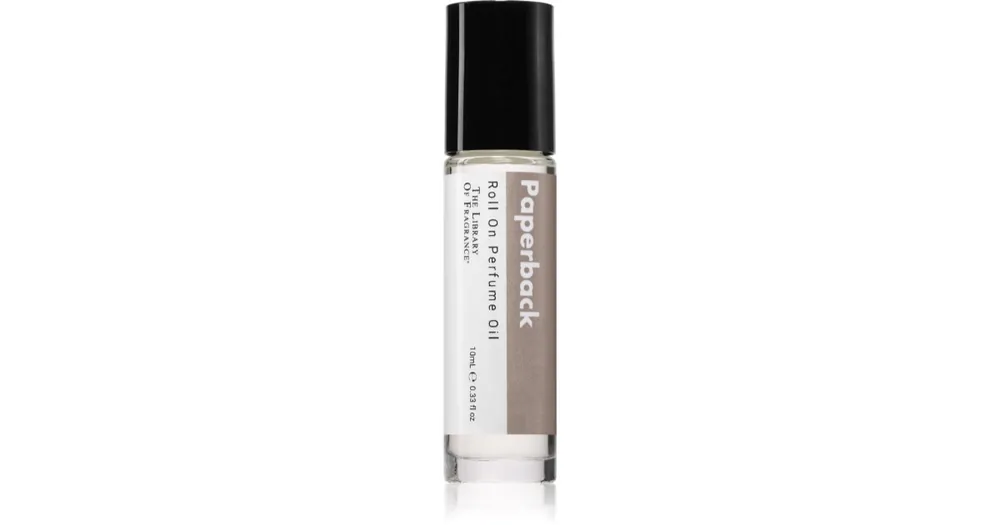 The Library of FragrancePaperback testolaj roll-on unisex Azonnal elérhető