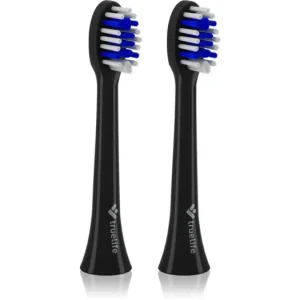 Nézd meg most TruelifeSonicBrush Compact Heads Black Whiten csere fejek a fogkeféhez