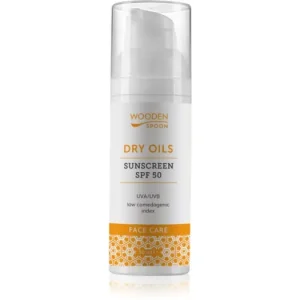 Kihagyhatatlan ajánlat WoodenSpoonDry Oils Sunscreen SPF 50 napozó krém SPF 50