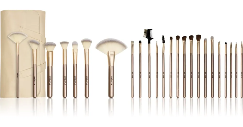 Nézd meg most Zoë AylaMakeup Brush Set 24 Piece smink egyet szett
