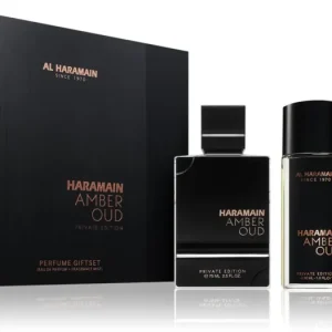 Ne maradj le Al HaramainAmber Oud Private Edition ajándékszett unisex