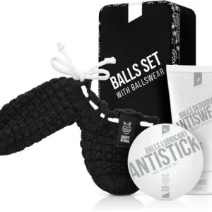 Angry BeardsAntisweat & Antistick Balls Set ajándékszett uraknak Expressz kézbesítés