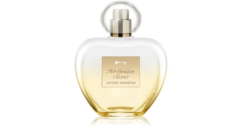 BanderasHer Golden Secret Eau de Toilette hölgyeknek Prémium