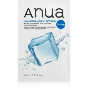Anua8 Hyaluronic Acid Catechin Cool Slim Mask hidratáló gézmaszk hűsítő hatással Vedd meg most