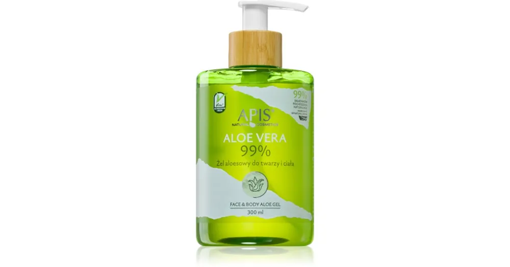 Kedvezményes ár Apis Natural CosmeticsAloe Vera intenzív hidratáló gél arcra, testre és hajra