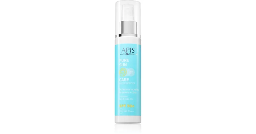 Apis Natural CosmeticsPure Sun Care védő spray arcra és testre SPF 50 Expressz kézbesítés