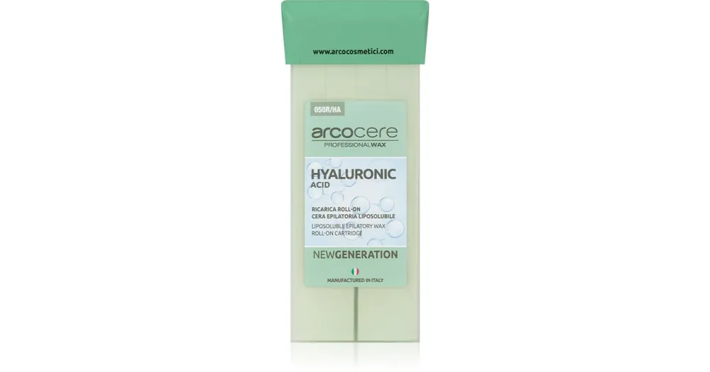 ArcocereProfessional Wax Hyaluronic Acid gyanta szőrtelenítéshez roll-on Expressz szállítás
