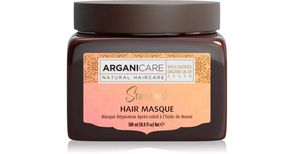Gyors szállítás ArganicareSummer Hair Mask regeneráló maszk napozás után