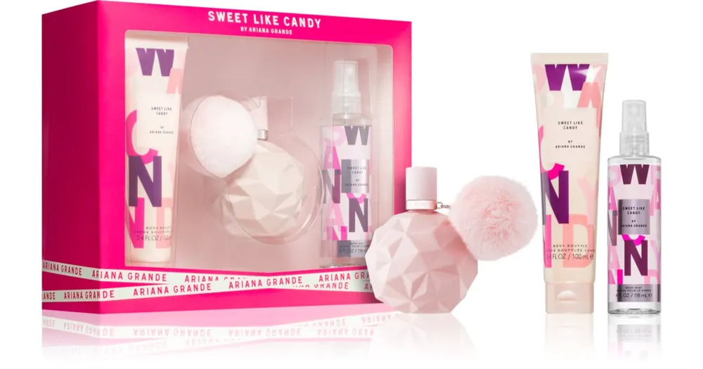 Bestseller Ariana GrandeSweet Like Candy ajándékszett hölgyeknek