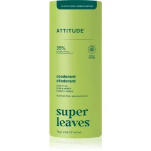 Szezonális akció AttitudeSuper Leaves Natural Deodorant izzadásgátló deo stift alumíniummentes