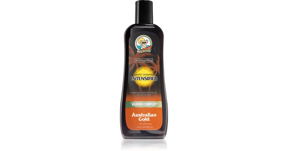 Biztonságos fizetés Australian GoldRapid Tanning Intensifier testápoló tej a gyors barnulásért