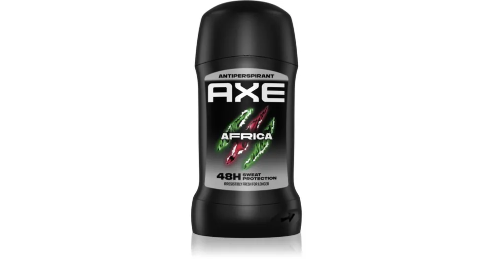 Árcsökkenés AxeAfrica izzadásgátló stift uraknak