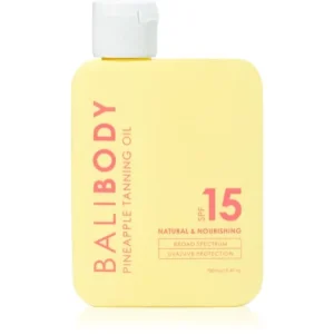 Bali BodyPineapple Tanning Oil napolaj SPF 15 Legjobb ár