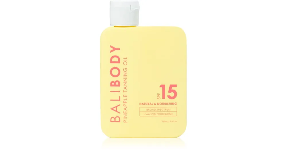 Bali BodyPineapple Tanning Oil napolaj SPF 15 Legjobb ár