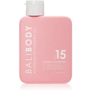 Bali BodyWatermelon Tanning Oil napolaj SPF 15 Legkelendőbb